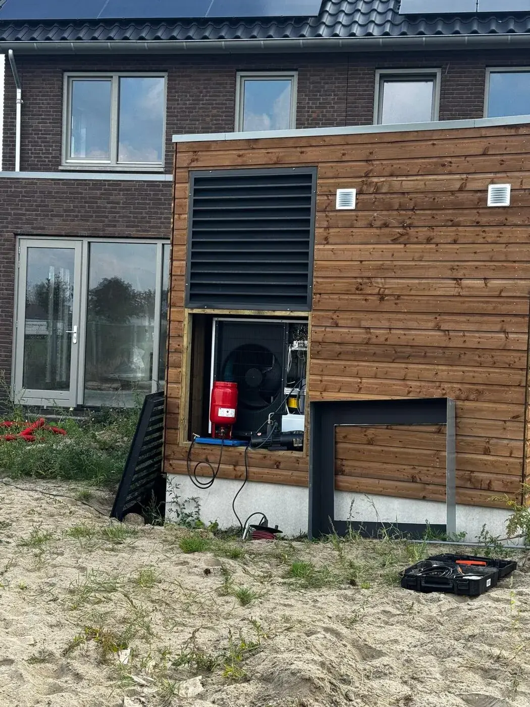 Monoblock of split-warmtepomp?