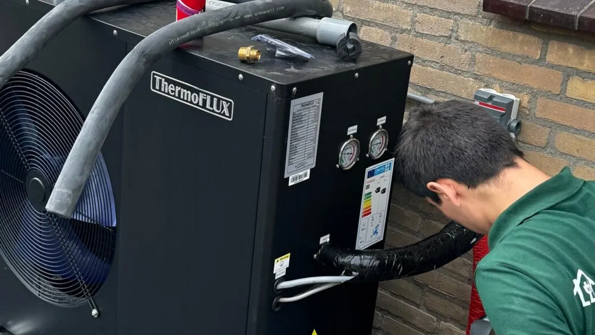Heat pump in Amstelveen